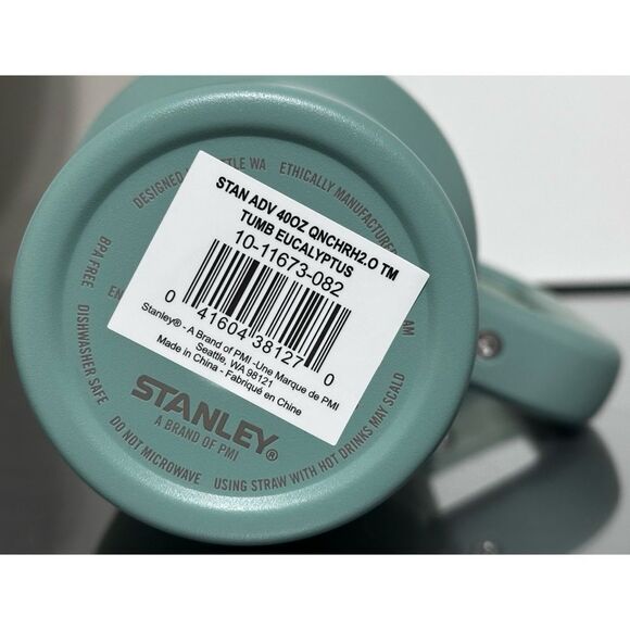 Stanley Quencher‎ H2.0 FlowState Tumbler 40oz, EUCALYPTUS GREEN - Picture 4 of 4